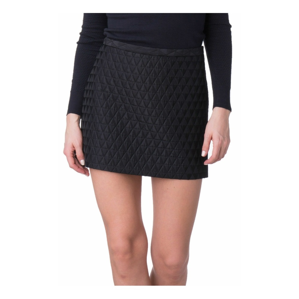 ★ ATKO Quilted Mini Skirt - Black ★